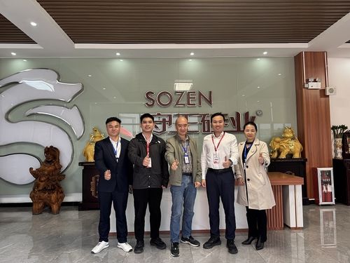 Dernières solutions de l'entreprise Bienvenue aux clients des pays d'Asie du Sud-Est pour visiter l'usine pour inspection et commande