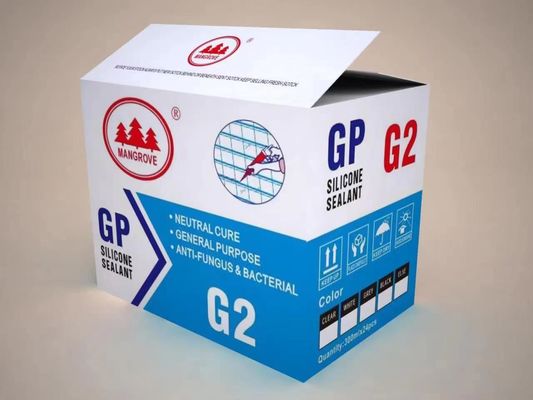 300 ml d'acide silicone étancheur argenté résistant aux intempéries pour béton