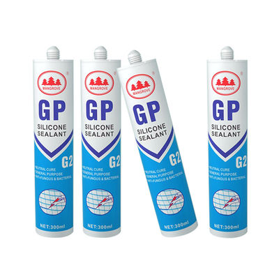 Un bon prix. Résistant aux intempéries Transparent 300 ml Silicone sédatif acétique durcissant verre en ligne