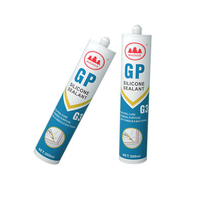 Un bon prix. Résistance aux intempéries Séchage rapide OEM Sédatif de silicone blanc clair pour la construction en ligne