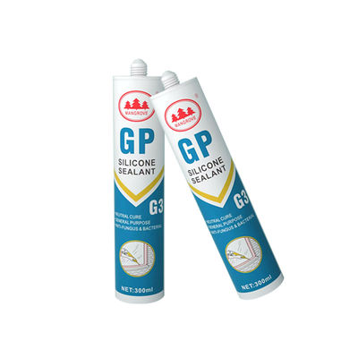 Mastic silicone à prise acide blanc OEM pour construction d'aquariums en verre