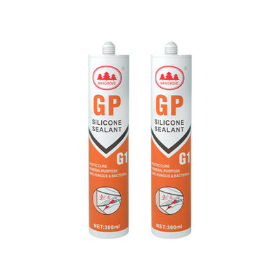Parement à rideau acide transparent Sédatif de silicone à séchage rapide Sédatif de verre