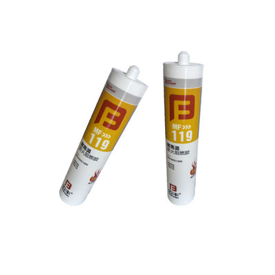 Mastic silicone noir neutre ignifuge Construction Transport Bâtiment