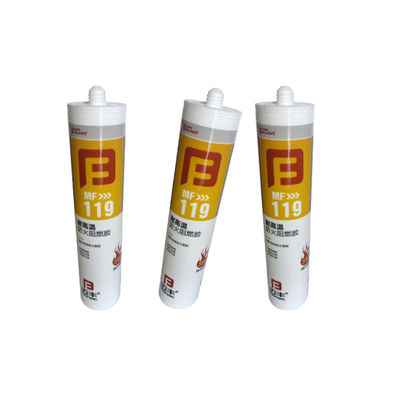 Étanchéité à l'incendie par capot, peint avec une gamme de colle à haute température
