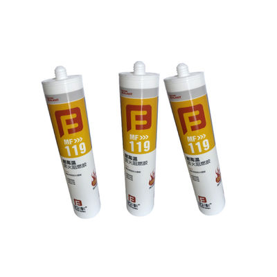 L' étanchéité au feu en silicone transparente personnalisée 300 ml OEM