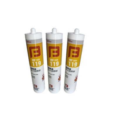 Sédatif de silicone ignifuge personnalisé pour l'étanchéité par liaison en ingénierie du verre