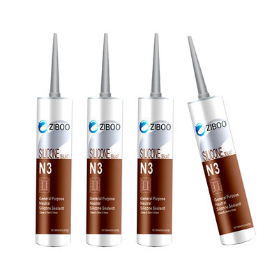 L'étanchéité de silicone métallique neutre à 100%