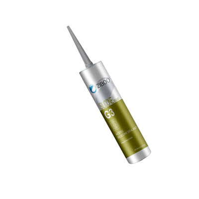 ZIBOO Acide résistant aux intempéries colle de verre silicone adhésif de scellant vitre blanche