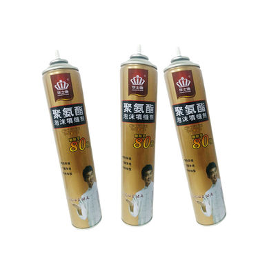 Polyuréthane PU Super qualité remplissant les lacunes Pulvérisation Pu Sédatif de mousse de construction