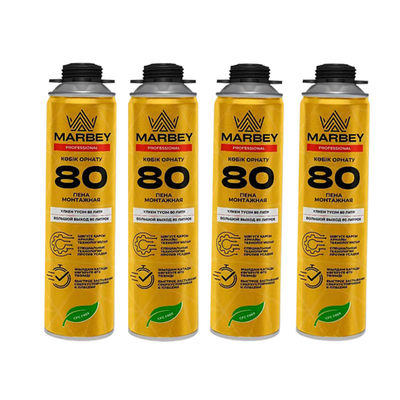 Spray de remplissage de flamme sédatif en mousse de polyuréthane 750 ml 500 ml Pour la construction