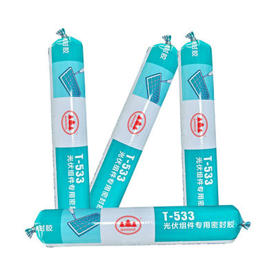 T-533 Cartouche d'étanchéité en silicone pour l'étanchéité du cadre du module photovoltaïque