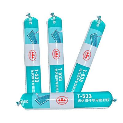 Protège-soleil OEM Panneau solaire Silicone Sealant Noir 600 ml Pour les modules PV