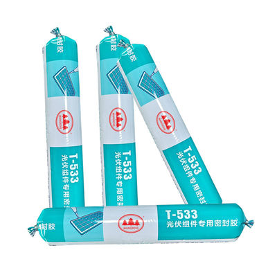 100% RTV Silicone étanche à la chaleur résistant aux UV étanche pour panneau solaire