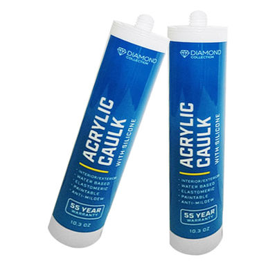 300ml Mastic acrylique blanc à peindre Haute adhérence pour fenêtres et portes
