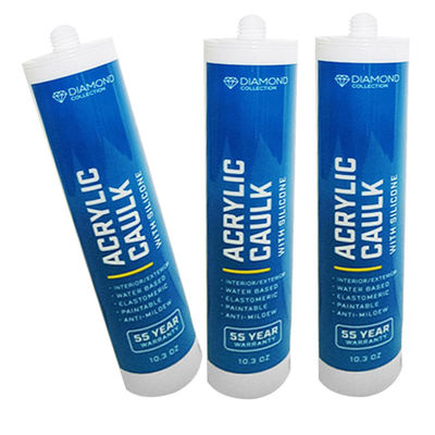 300 ml d'étanchéité acrylique siliconée de couleur mixte