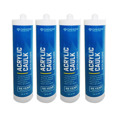 Sédatif acrylique siliconisé de qualité de construction blanc 9009-54-5