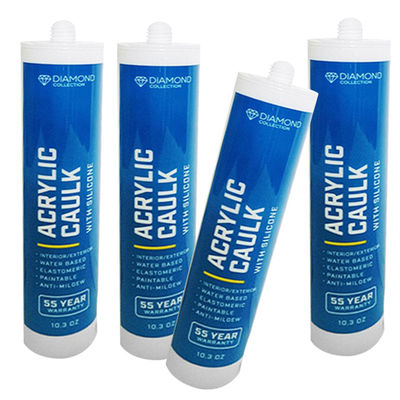 Résistant à la pluie Caulk Caulking Silicone acrylique étanche Adhésif métallique fort