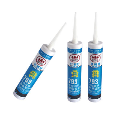 Colle silicone acide pour verre, bois, panneaux, portes et fenêtres