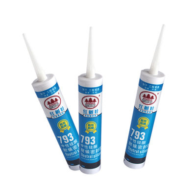 Silicone neutre résistant aux intempéries à séchage rapide Décoration familiale transparente