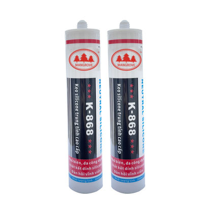 Facile à durcir, forte adhérence, acide, sédatif de silicone, résistant aux intempéries