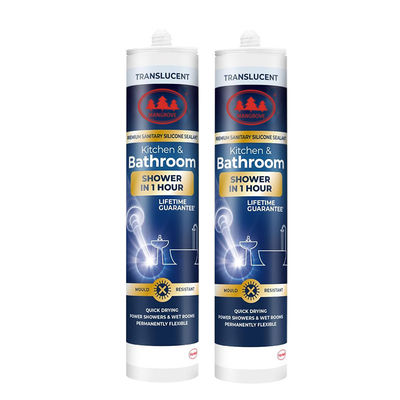 Sédatif transparent pour les toilettes et les salles de bains