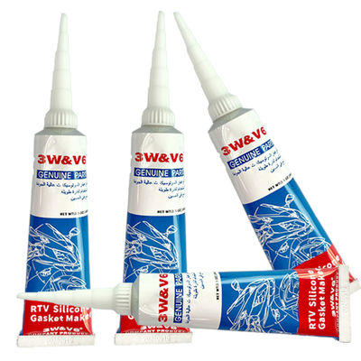 RTV Sédatif en silicone Moteurs automobiles gris Sédatif antipoussière Composant électronique