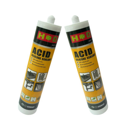 Mastic silicone transparent imperméable à prise rapide pour fenêtres, portes et maisons