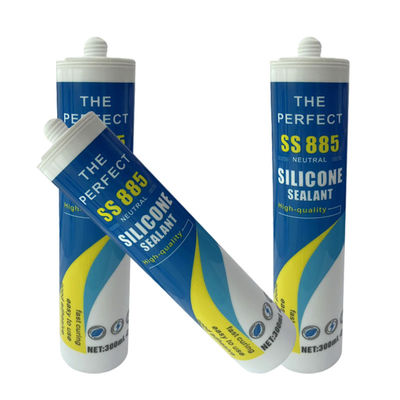 Un bon prix. Mastic silicone neutre transparent imperméable pour salle de bain, cuisine, fenêtre en ligne