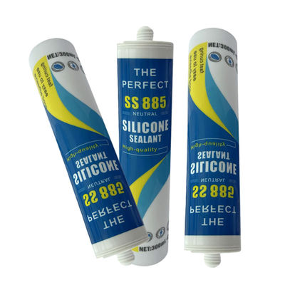 Un bon prix. Mastic silicone blanc à durcissement neutre, une composante, pour cuisine et salle de bain en ligne