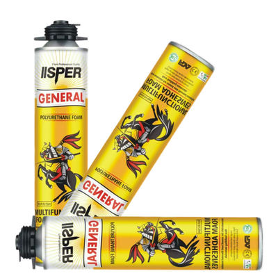 Mousse de polyuréthane haute dureté pour l'étanchéité, l'imperméabilisation et le calfeutrage des fissures dans les toits, les portes et les fenêtres