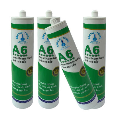 Un bon prix. Adhésif Silicone Acide Blanc Imperméable Construction Décoration Intérieure en ligne