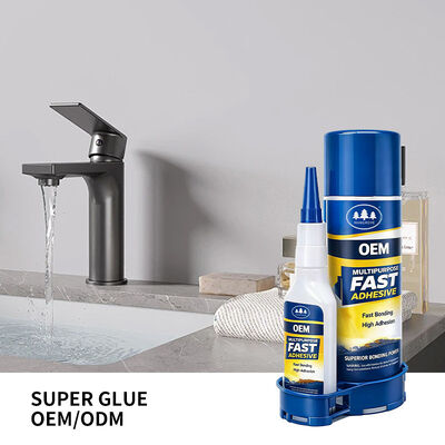 Un bon prix. Kit d'activateur pour colle rapide MDF avec cyanoacrylate sur bois, acrylique, éthylène, scellant en spray, super colle à séchage rapide en ligne