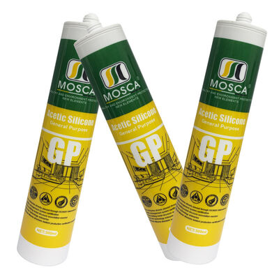 Un bon prix. Séchage rapide blanc GP acide Silicone adhésif salle de bain fenêtre cuisine en ligne