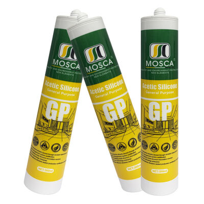 Fenêtre de cuisine de salle de bains de mastic acétique imperméable de silicone du traitement 300ml rapide