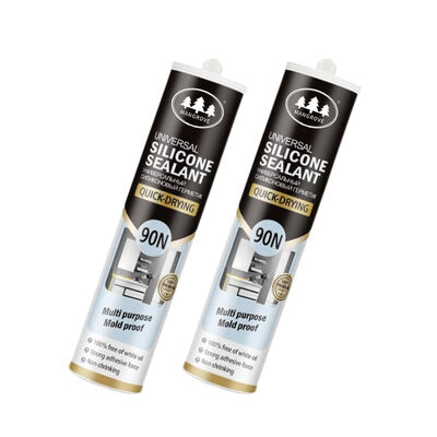 Un bon prix. Mastic silicone pour vitrage structurel, toit ouvrant et conduite d'eau, mastic silicone pour verre non toxique acide en ligne