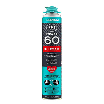 Un bon prix. Mousse PU d'expansion ignifuge blanche de 750 ml pour fenêtres et portes en ligne